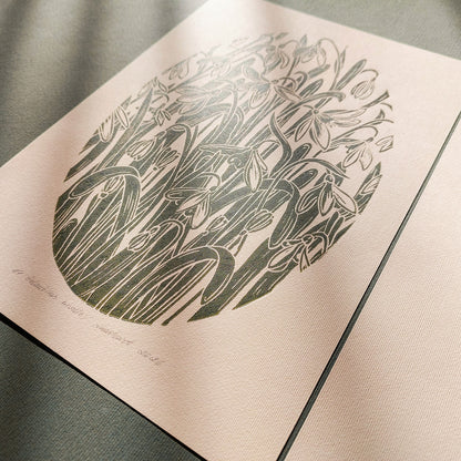 Gallery Wall Set 2 Vintage Anatomy Snowdrop Flowers Linocut Print Original Herb Botanical Artwork Bedroom Focal Point Art Decor Mother Gift
 pantry wall decor, Housewarming gift hostess gift home gift unique heirloom gift heilroom wall decor handmade gift for women coffee corner decor, guest bathroom wall decor, handmade bedroom focal point art, gift for the home grandmother gift grandma gift going away gift for coworker godparent gift godmother gift girlfriend gift etching style illustration, hand printed