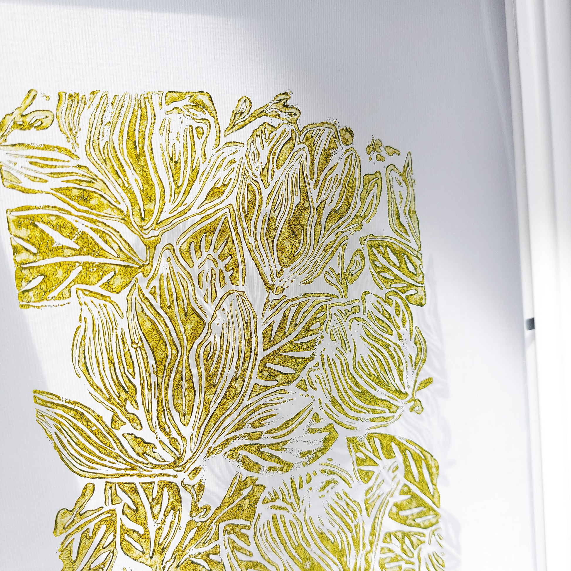 retro cottagecore magnolia flowers linocut print flexible plexiglass relief monoprint sage green color floral lino original artwork window nook decor 
Little Treat Gift, monochrome abstract, glamoratti, maximalist, nordic trendy, european countryside wall art, soft organic modern, moody, slow living wall decor, unique gift for mom, man cave garage, original artwork, one of a kind, office wall decor, headboard, workspace, gallery wall hallway, gen z celebrated, quiet luxury art, boyfriend gift, nurse gift