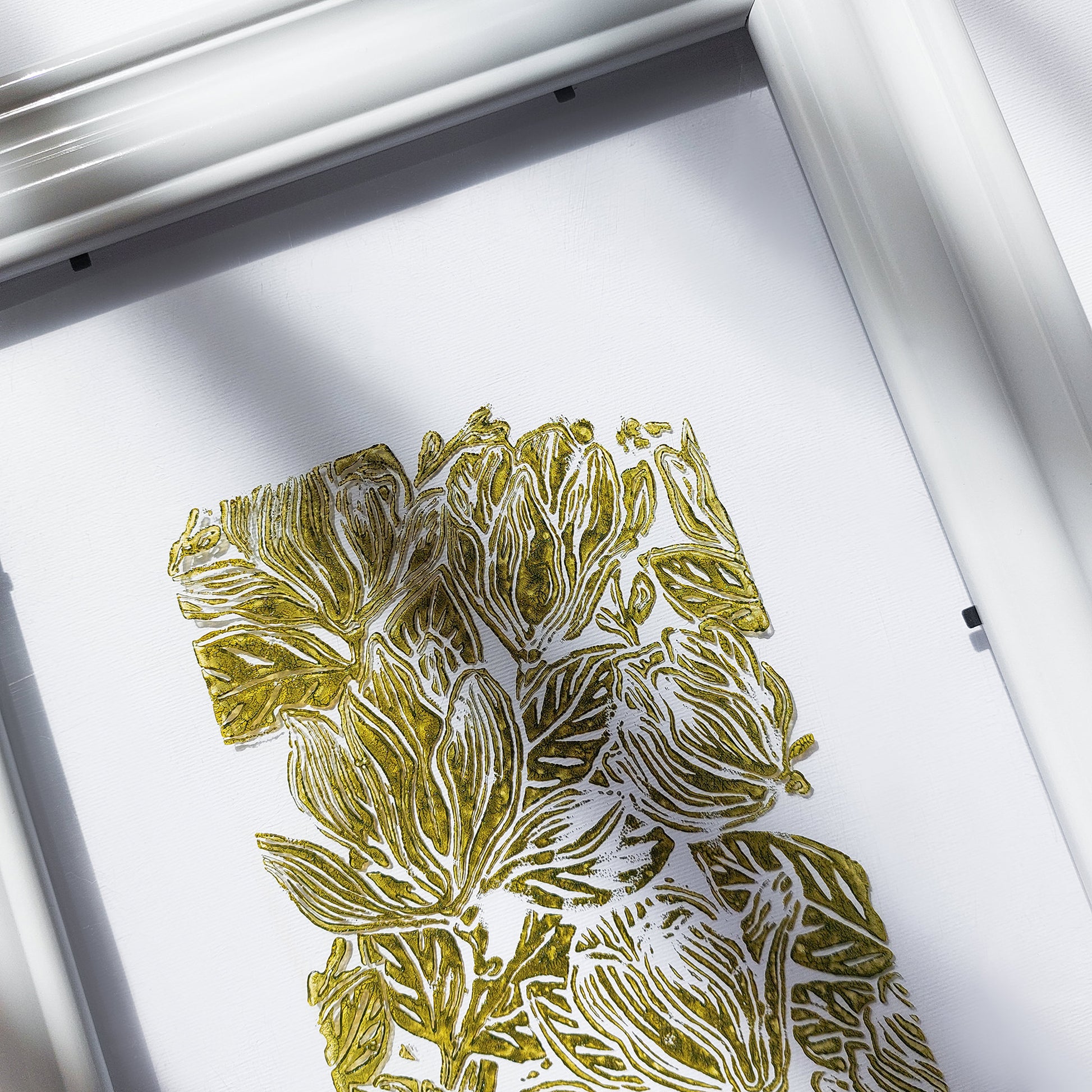 retro cottagecore magnolia flowers linocut print flexible plexiglass relief monoprint sage green color floral lino original artwork window nook decor mother gift ideas rustic linogravure study room wall art laundry room retro handprint hallway coworker gift above bed reading nook grandmother gift self nature present staircase home hostess farmhouse kitchen block bedroom sister botanical printmaking farm sister mom mother new apartment godmother wife woman dining Entryway housewarming living room