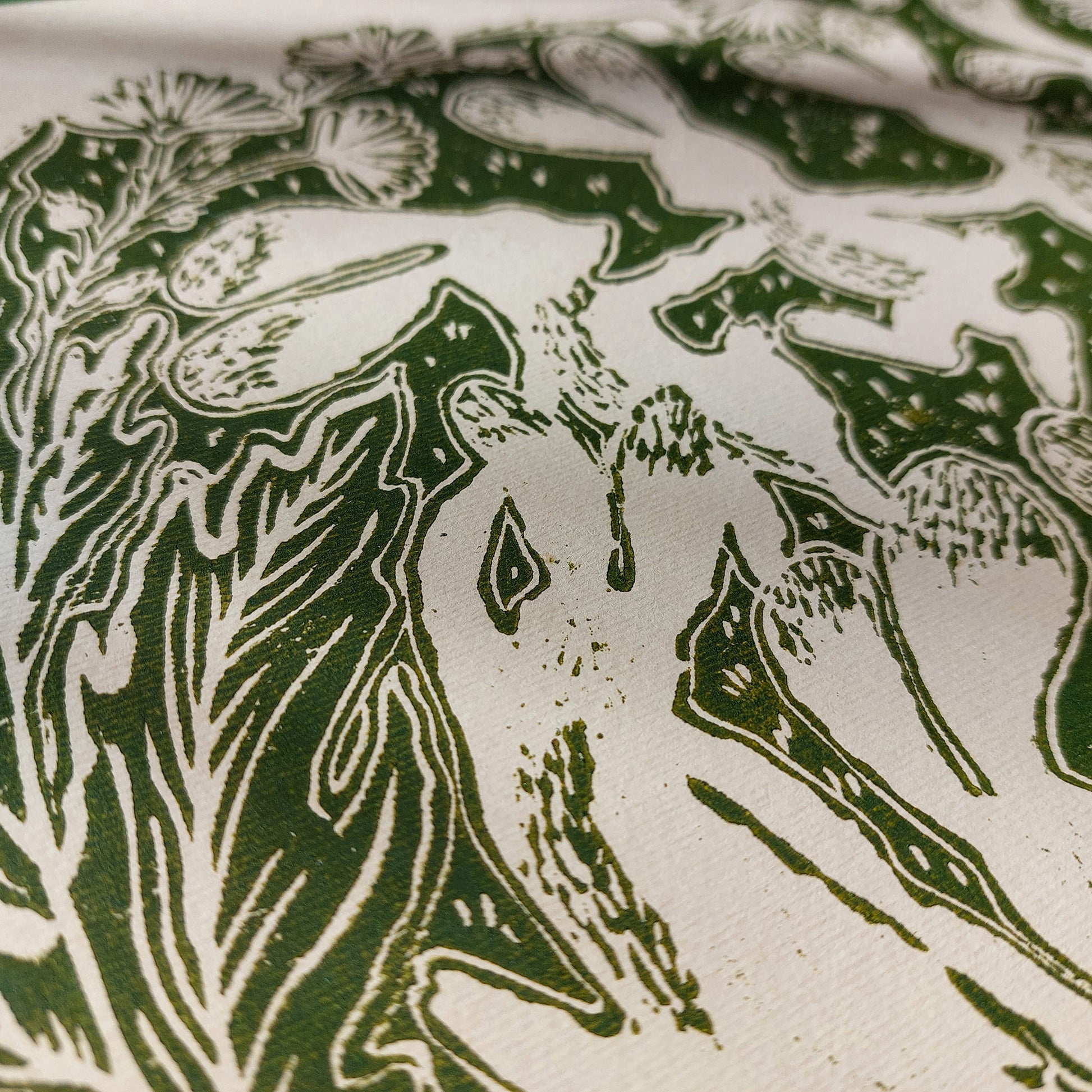 Beige retro whimsical sage green color dancing rabbits art large linocut print floral lino botanical wall kids reading nook linogravure relief printmaking original artwork
gift for the home, gift for best friend female, Farmhouse wall decor, farm decor, easter gift, study room, dorm room decor, diy gift, Dining Room Decor, Dining room art, daughter in law gift, bookshelf decor, Block print, Bedroom wall art, aunt gift, Aesthetic wall art
