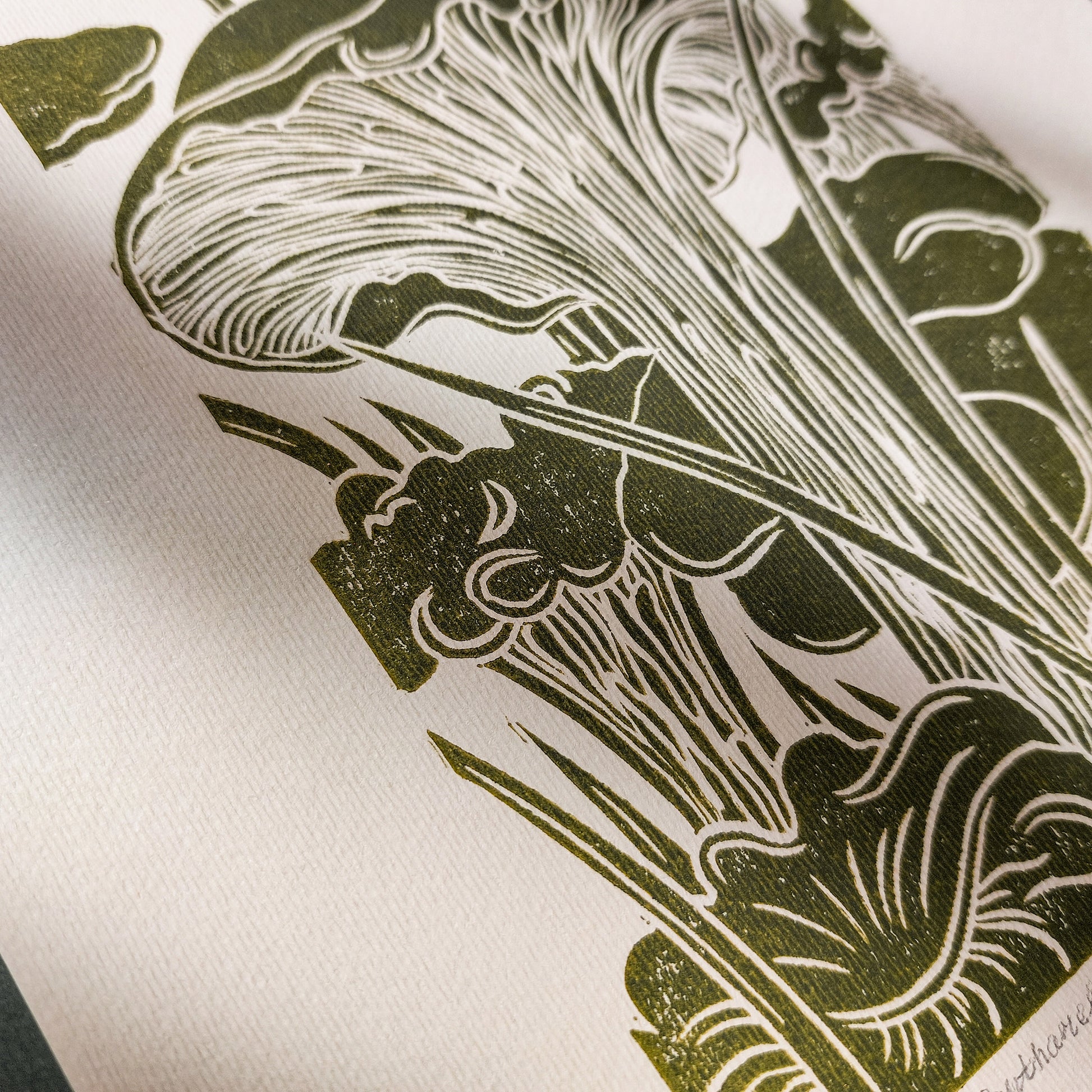 retro cottagecore chanterelle cushroom linocut print sage green color relief monoprint original artwork vintage kitchen pantry decor mother gift ideas whimsical wall art rustic linogravure forestcore lino
vintage wall art, french countryside art, scandinavian, nordic nature, old european, domestic still life, cottagecore wall art, cottage core, Botanical decor, Block print, Bedroom wall art, bathroom print, aunt gift, Aesthetic wall art, chateaucore, rustic wall art forestcore