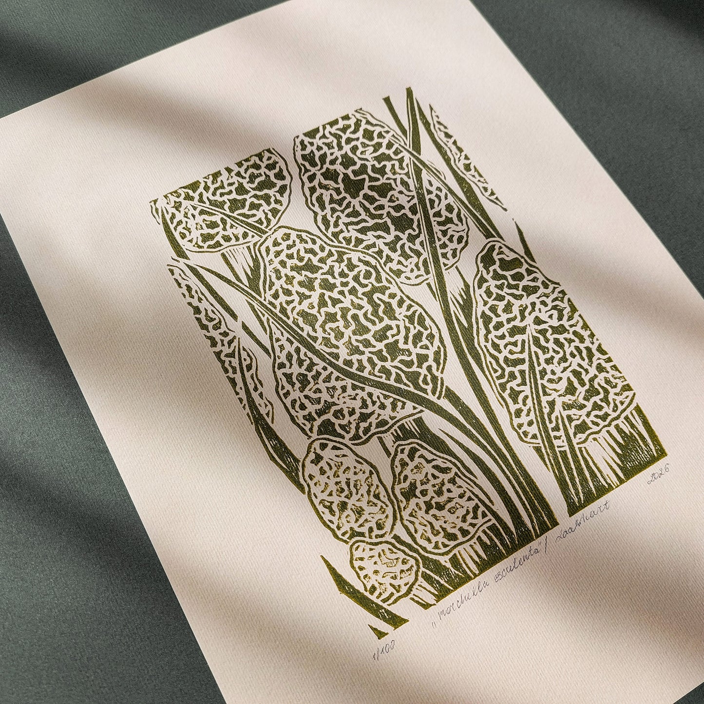 Beige retro cottagecore morel mushroom linocut print forestcore lino sage green color true morels relief monoprint original artwork vintage kitchen english cottage dining wall decor mother gift ideas rustic linogravure
grandma gift, going away gift for coworker, relief print, godparent gift, godmother gift, girlfriend gift, gift for the home, gift for best friend, female, moody, quiet luxury art, soft neutral, guest bathroom, slow living wall, romantic, foraged wall art, primary bedroom decor, Floral wall