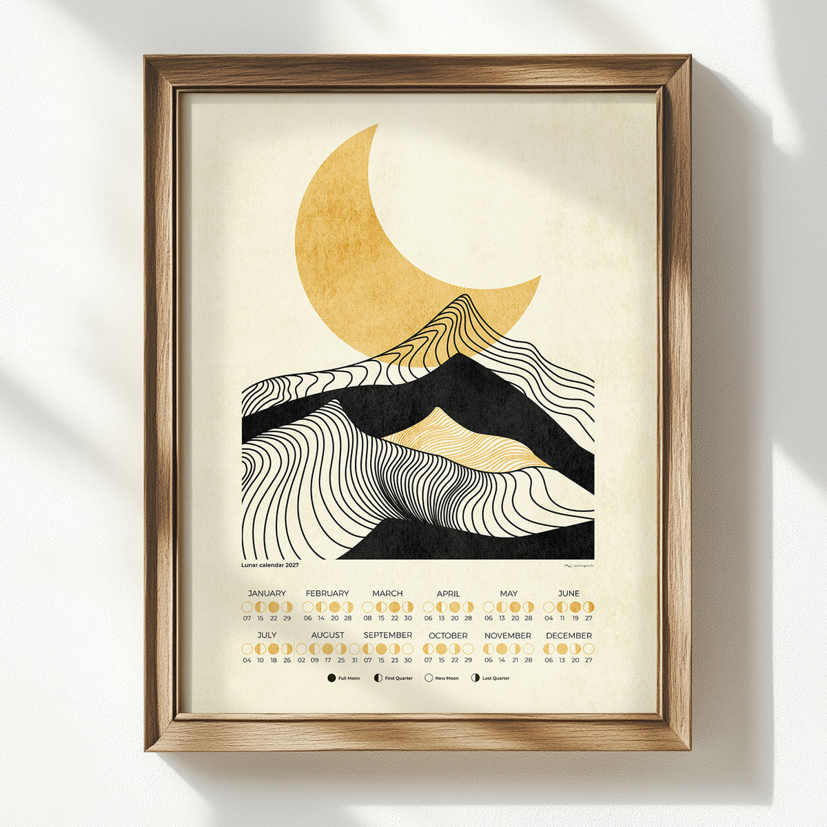 phases chart abstract landscape lines mountains gold moon prints digital poster printable wall art bedroom home office decor INSTANT DOWNLOAD christmas gift ideas moon phases 2027 lunar calendar poster vintage gold printable wall art bohemian boho modern living room digital poster contemporary lines landscape aesthetic large home office housewarming gift new home gift downloadable geometric dining bathroom dorm laundry mom mother grandmother sister self gift wife women new appartment