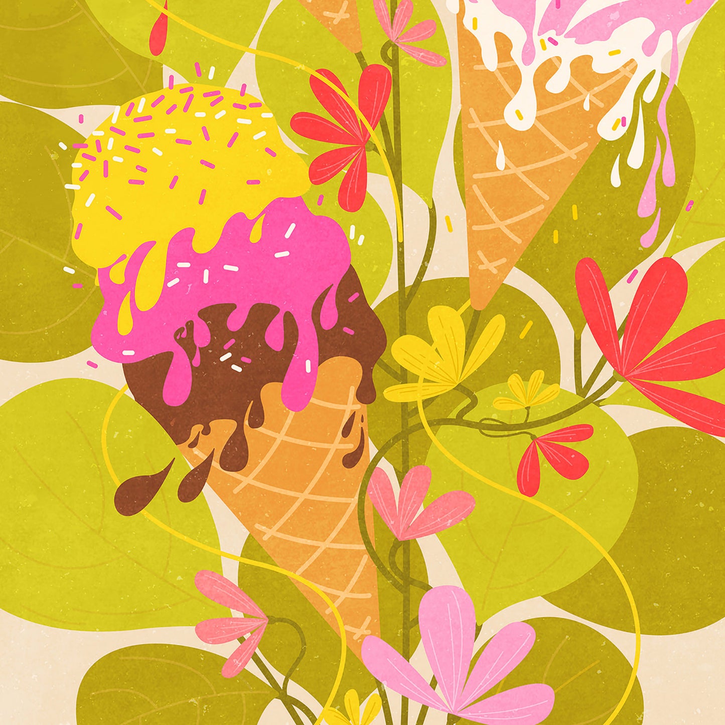 vintage retro prints funny laundry room botanical maximalist ice cream cone printable wall art modern kitchen baby nursery decor sweet dessert prints food illustration kids playroom digital poster colorful rainbow nature floral 
cabin, botanical floral, easter gift, law school graduation gift, 16th birthday gift, contemporary art, house warming gift, great room, large prints, moody wall art, trendy aesthetic wall art, long distance gift, bedroom wall decor, media room decor, family room, entryway