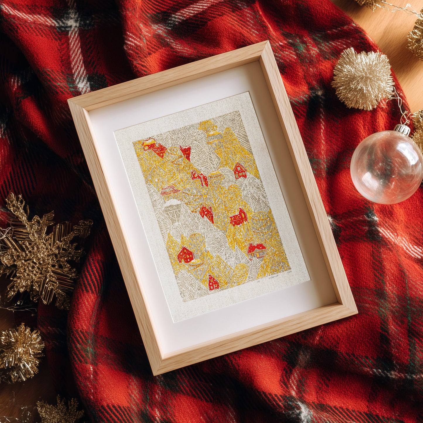 Funny Autumn Forest First Snow Red House Village Printable Linocut Prints Warm Earth Tones Large Kids Bedroom Wall Art Decor Digital Poster 
christmas xmas downloadable, wellness home gift unique, heirloom gift, vintage poster, grandmother gift, new beginnings gift, slow life, grandma gift, going away gift for coworker, godparent gift, godmother gift, neutral art, Whimsical, printable wall art, girlfriend gift, gift for the home, gift for best friend female, foraged wall art, Floral wall art, Farmhouse wall