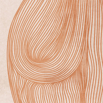 Beige terracotta color contemporary lines relaxing abstract female woman prints printable wall art calming aesthetic master bedroom bathroom spa feminine self gift digital poster 
home gift unique, self gift, house warming gift, housewarming gift, thank you gift, Thoughtful Autumn Gift, spa bathroom, creative studio, music mens game room, quiet luxury art, office meditation, mindfulness fine art prints, zen, dopamine decor, bedside, heirloom gift, long distance gift, gallery wall hallway, gift for husband
