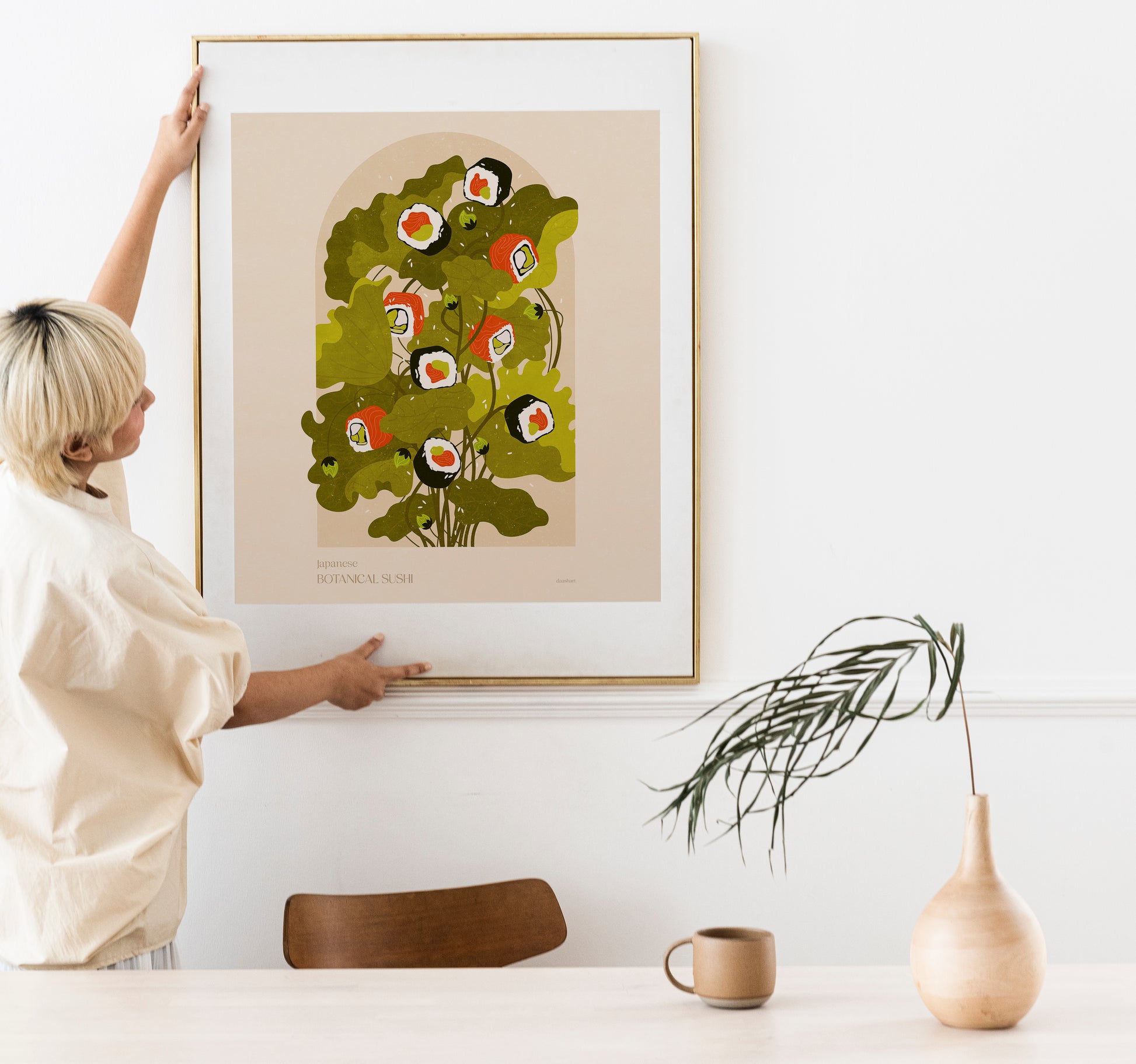 Sushi Set Art: Canvas Prints, Frames & Posters