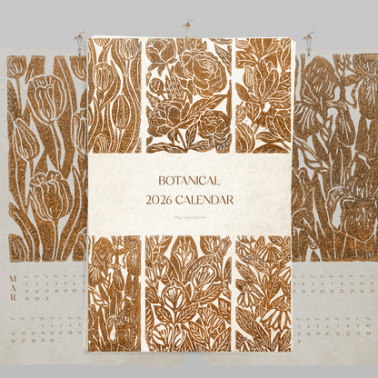 printable 2026 wall calendar ochre flowers vintage style 11x17in linocut prints
floral lino illustrated calendar home office decor christmas gift ideas instant download xmas botanical digital product botanical modern kitchen bedroom new year monthly plant lover Cottagecore large hostess vertical teacher coworker housewarming new homeowner friend home nature downloadable rustic hanging farmhouse mother grandmother sister self wife women farm hostess girlfriend foraged godmother gift for her new year gift