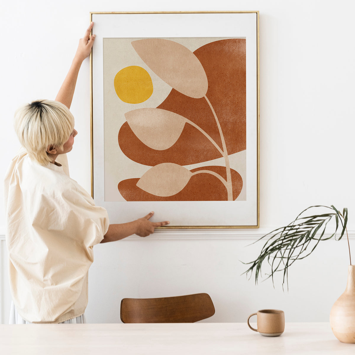 Yellow modern neutral art warm earth tones abstract prints leaves plant retro vintage terracotta color boho landscape printable wall art contemporary living room reading nook decor digital poster instant download 
Warm Earth Tones Art, Modern kitchen art, long distance gift, living room wall art, laundry room decor, Housewarming gift, Gift for Coworker, teacher appreciation back to school, hostess gift, home gift, heirloom gift, Minimalist Xmas Print, home ofice