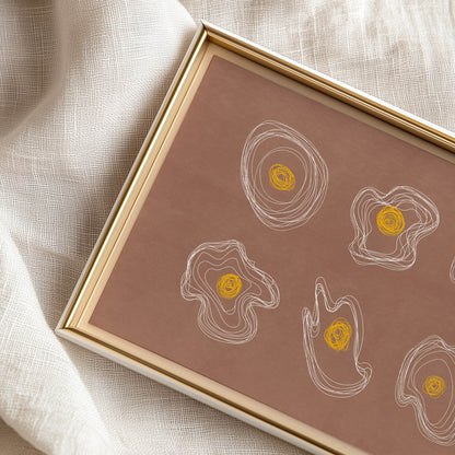 Trendy mocha mousse abstract lines eggs Printable wall art poster grandmother gift, gift for aunt, hostess gift, teacher appreciation back to school, host gift, aunt gift, godmother gift, godparent gift, godfather gift, mother in law gift, daughter in law gift, Thanksgiving Gift, sister in law gift, niece gift from aunt, new grandma gift, mothers day gift from daughter, mothers day gift ideas, gift for best friend female