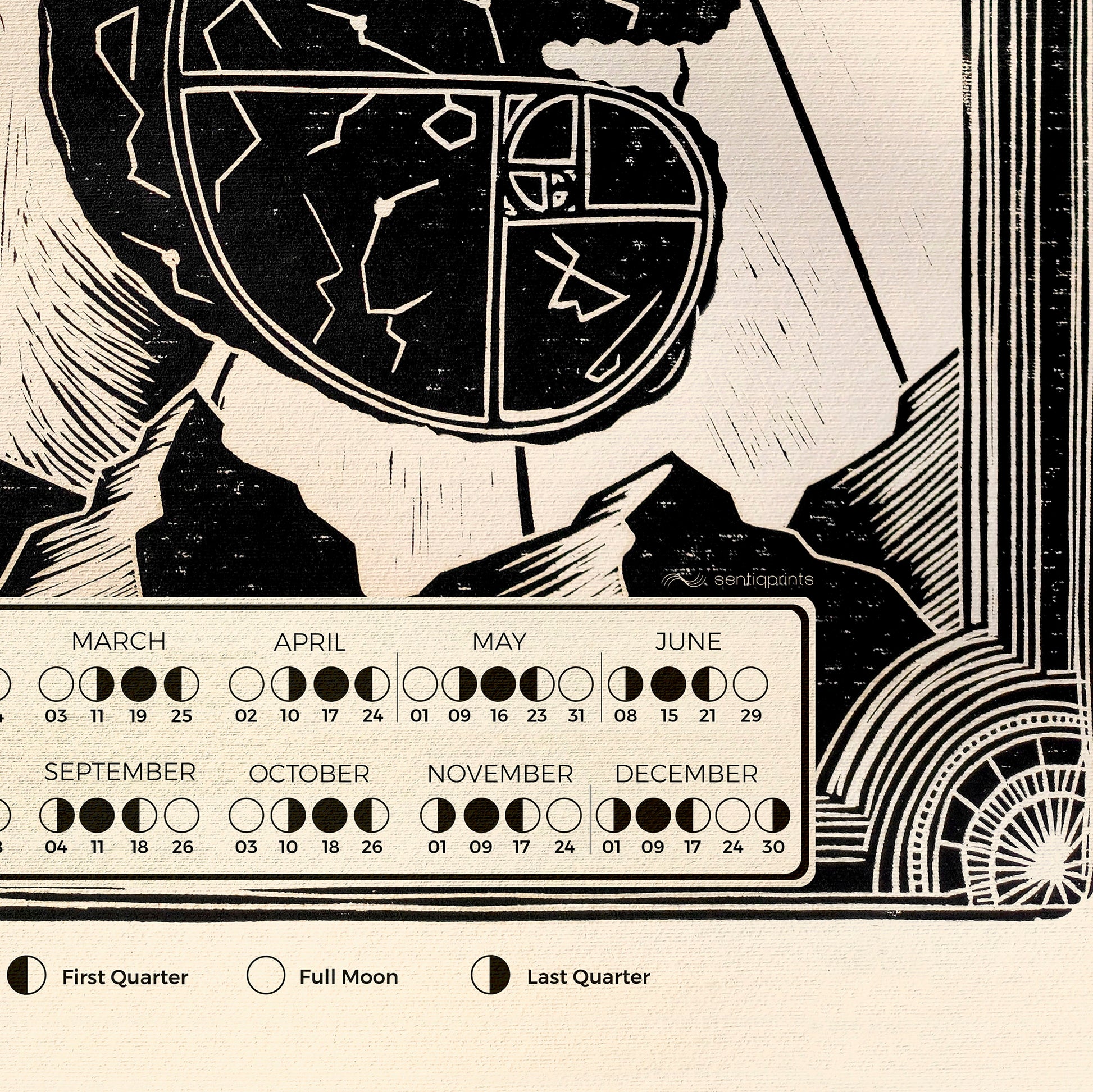 personalized zodiac 2026 lunar calendar moon phases male portrait art deco landscape wall art linocut prints printable wall art home office digital poster boyfriend gift christmas present husband gift for him brother New year gift large contemporary modern chart black bedroom INSTANT DOWNLOAD 
 employee appreciation gift, thoughtful teacher gift, pass the gift game, realtor closing gift, fathers day gift, grandpa gift, new dad gift, Say Thanks, sister birthday gift, boyfriend gift, couple gift, Thankful