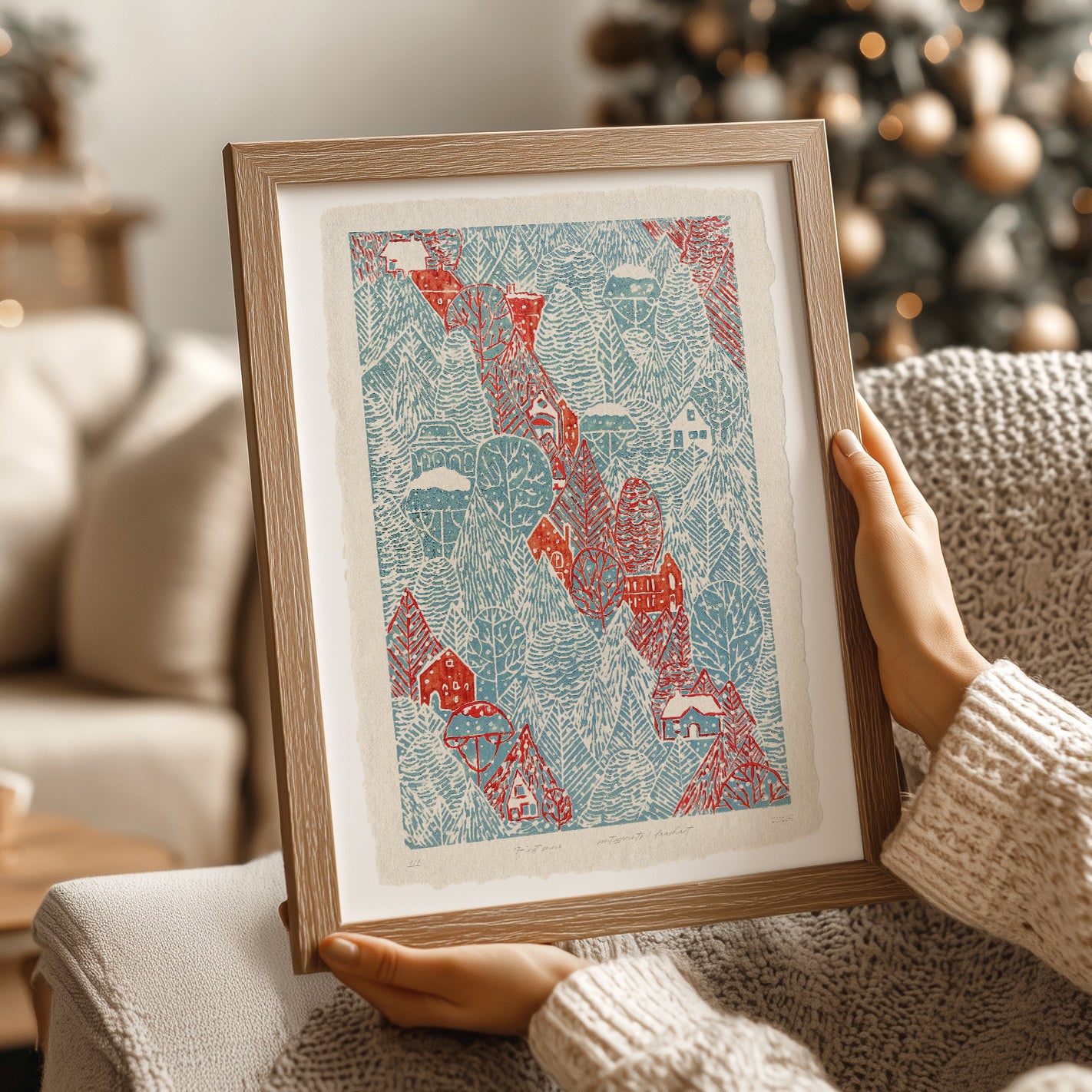 Retro Winter Forest with Snow Red House Village Printable Linocut Prints Christmas Festive Kids Master Bedroom Wall Art Decor Digital Poster
wall hanging, Vintage art, unique wall art, trendy wall art, downloadable art, teacher appreciation gift, sister in law gift, shelf decor, self gift, creative workspace, rustic, Retro, retirement gift, contemporary, scandinavian, digital download, realtor closing gift, Woodland fairytale, plant lover gift, neutral earth tones, illustration, office wall decor, bedroom, 