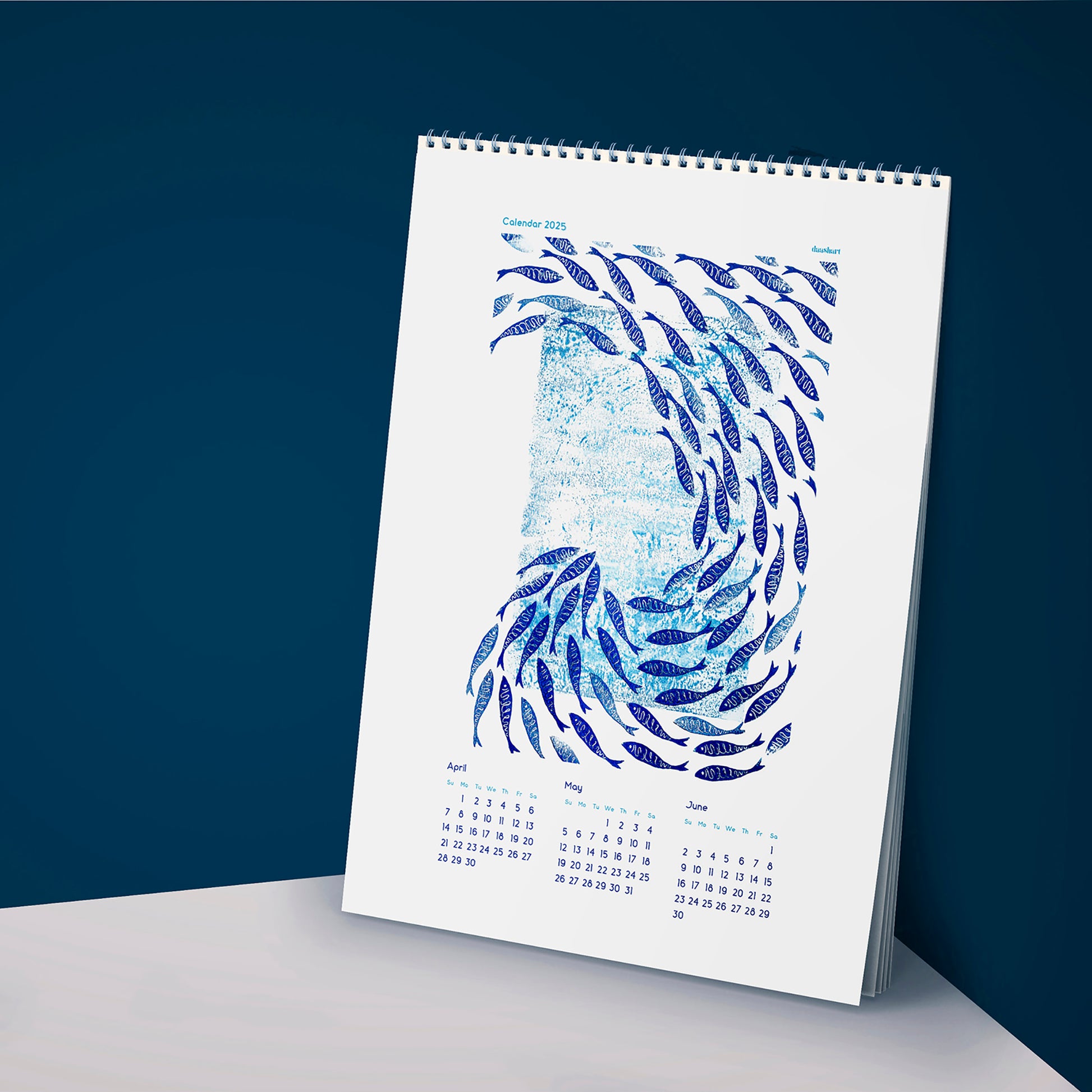 2026 wall printable illustrated calendar blue ocean waves fish sky clouds bird linocut monotype prints bedroom decor INSTANT DOWNLOAD coastal wall hampton digital download new year gift ideas 
from daughter, mothers day gift ideas, gift for best friend female, college graduation gift, gift for best friend female, nurse gift, retirement gift, teacher retirement gift, going away gift for coworker, employee appreciation gift, thoughtful teacher gift, pass the gift game, realtor closing gift, fathers day gift