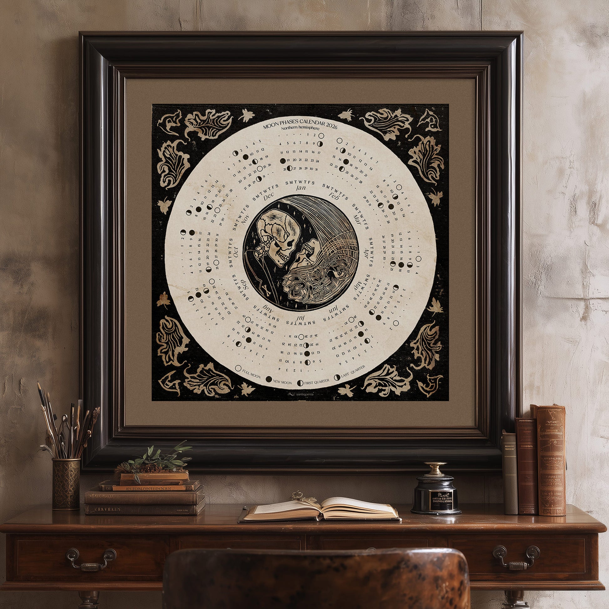 Gothic Skeleton Couple 2026 Yearly Lunar Printable Calendar Linocut Wall Art Dark Romantic Occult Bedroom Engagement Gift Digital Poster moon phases vintage home office goth mystical skull rose instant download
aesthetic wall art, Christmas, bedroom wall decor, modern kitchen art, dining room decor, Thank You Gift, bathroom prints, living room wall art, dorm room decor, laundry room decor, mens room decor, home office decor, man cave room,&nbsp;new home gift, home gift unique, self gift, house warming 