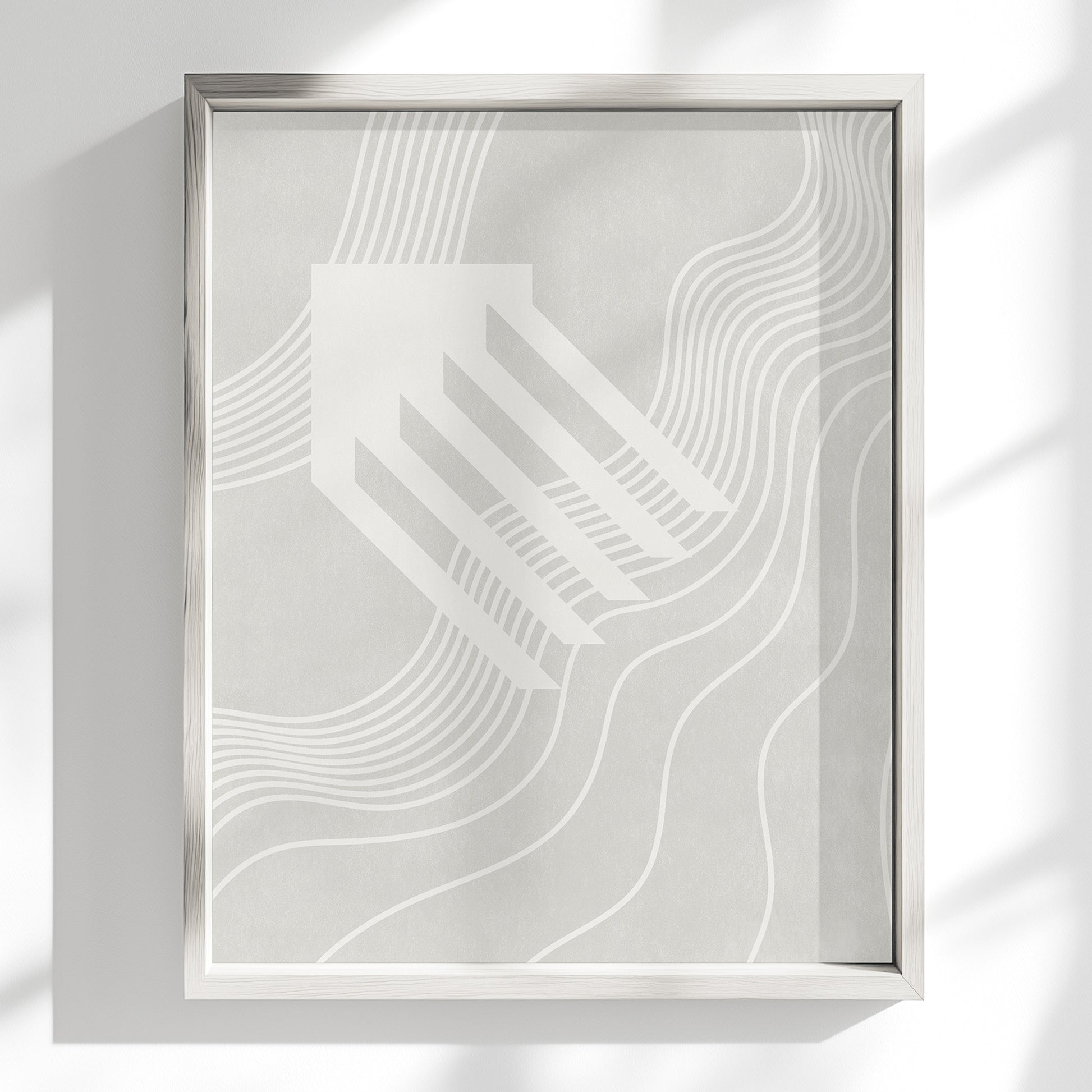 Beige gray relief white abstract minimalist geometric stairs monochrome aesthetic color year 2026 surrealistic style dancer line prints printable wall art man cave decor mid century modern digital poster nordic scandinavian soft neutral living room 
cloud dancer, wall hanging, trendy wall art, downloadable art, self gift, creative workspace, rustic, retirement gift, contemporary, scandinavian, digital download, realtor closing gift, Entryway, foyer wall art, neutral earth tones, illustration, office 