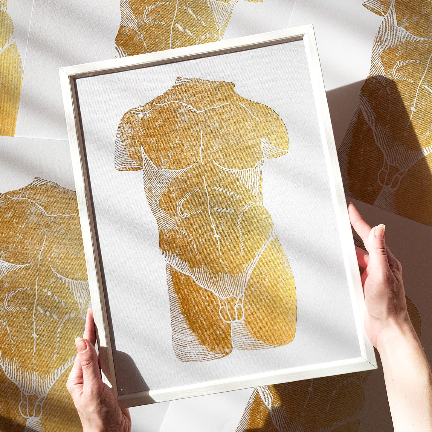 gold nude bust man cave decor large linocut print antique sculpture original artwork midimalism bathroom aesthetic classic self gift husband present gift for him
hand carved, wall hanging, unique Vintage art, unique wall art, trendy wall art, thank you gift boss, teacher appreciation gift, Summer wall art, large wall art, sister in law gift, shelf decor, self gift, rustic artwork, Retro scandinavian artwork, handprint, retirement gift, Relief print, realtor closing gift, Printmaking art, original 
