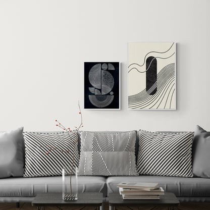 Black beige contemporary lines printable wall art abstract minimalist organic shape prints mid century modern home office decor aesthetic mens game room self gift digital poster man cave garage instant download 
extra large wall art, niece gift from aunt, bedroom focal point,new grandma gift, mothers day gift from daughter, mothers day gift ideas, gift for best friend female, guest bedroom decor, cozy corner,college graduation gift, gift for best friend female, mudroom, bedside nurse gift, retirement gift