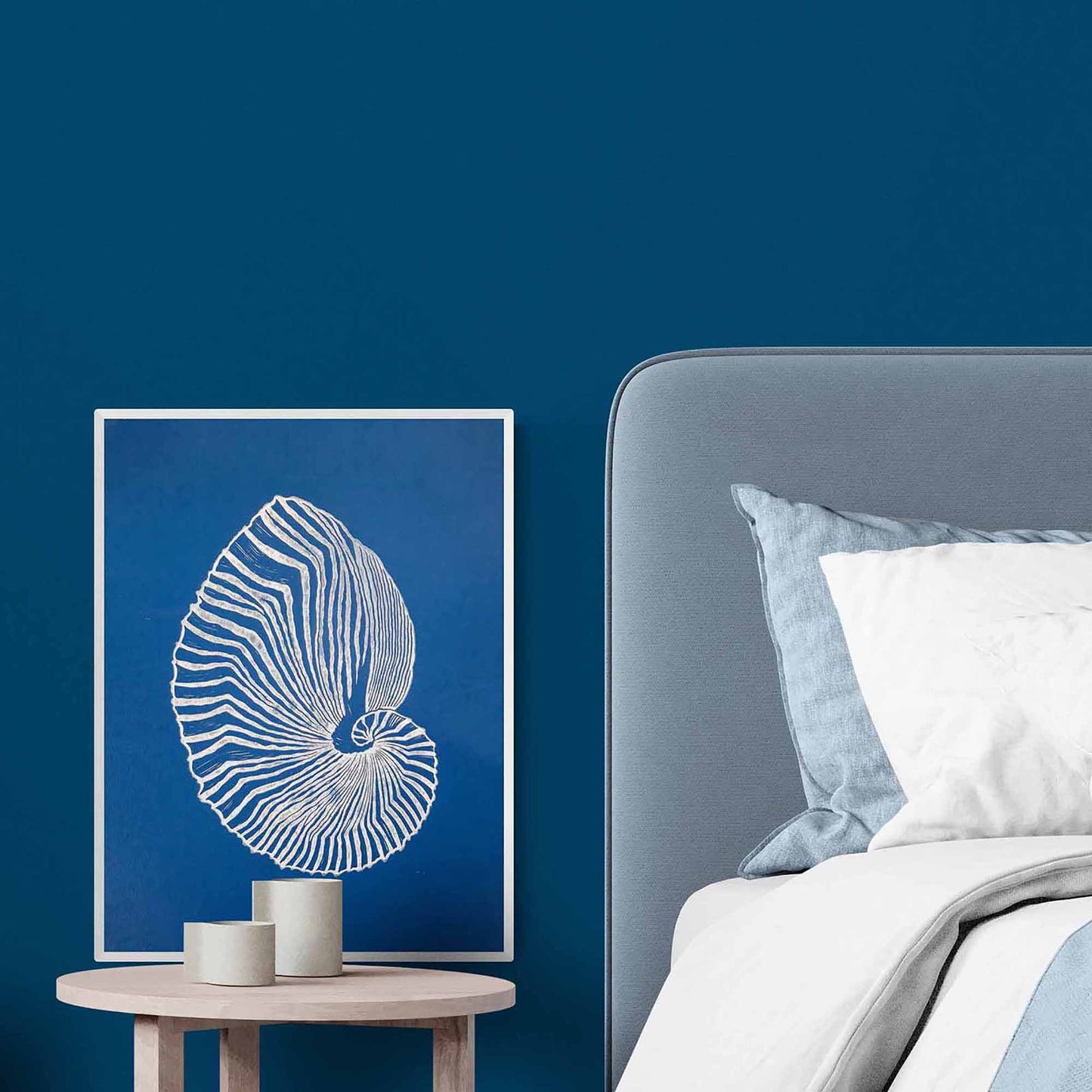 navy blue hampton decor abstract brown sea shell linocut print summer wall art original artwork classical relief lino maritime living linogravure 
Dining room art, daughter in law gift, bookshelf decor, Block print, Bedroom wall art, aunt gift, Aesthetic wall art