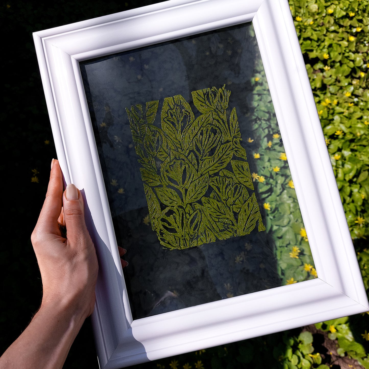 retro cottagecore jasmine flower nature linocut print flexible plexiglass relief monoprint art sage green color floral lino original artwork window nook decor 
wall hanging, hand carved, unique trendy, thank you gift boss, teacher appreciation gift, powder room, creative studio wall art, treat yourself, Summer wall art, large wall art, sister in law gift, self gift, rustic artwork, scandinavian artwork, retirement gift, realtor closing gift, primary bedroom, Relief handprint, one of a kind, half bath wall