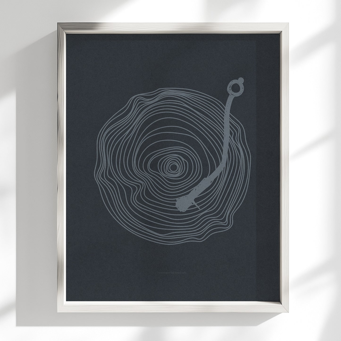 dark metalic blue mid century modern contemporary lines vinyl record prints printable wall art music room man cave decor digital poster gift him masculine decor gift teen boy room for audiophile monochrome abstract living room boyfriend collectors retro fans workspace DJs Minimalist Player audiophiles Scandinavian home office creative interiors musician girlfriend present Housewarming couple Anniversary Bedroom Neutral Minimal Soundwave downloadable instant download husband dark aesthetic