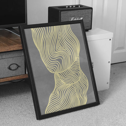 trendy 2026 palette butter yellow gray relaxing abstract contemporary lines printable wall art master bedroom mid century modern sister gift ideas digital poster
music room
 calming aesthetic, textured look prints, bathroom spa art, above bed, headboard, breakfast nook, workspace, artist study, slow living, laundry, retro dining area, pantry, coffee corner, powder room, guest bathroom, man cave gifts, employee appreciation gift, thoughtful teacher gift, pass the gift game, realtor closing gift, fathers day