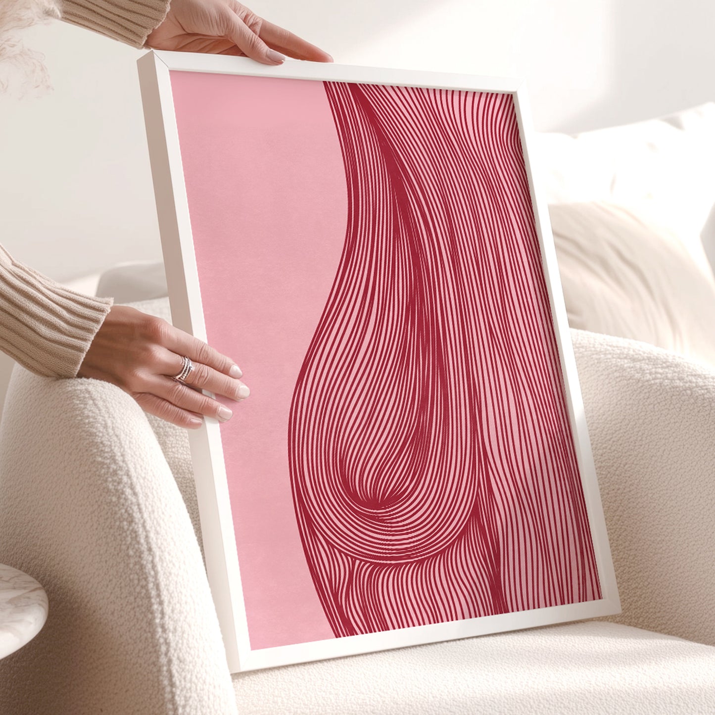 trendy 2026 palette blush pink color burgundy red cherry contemporary lines printable wall art feminine abstract modern powder decor aesthetic prints she shed gifts digital poster blush rouge glamoratti instant download 
master bedroom decor monochrome nordic scandinavian long distance gift for husband back to school gift thinking of you gift new job giftbeige organic textured soft neutral boho calm creative workspace bedroom modern kitchen dining room bathroom godparent godfather 
mother in law daughter 