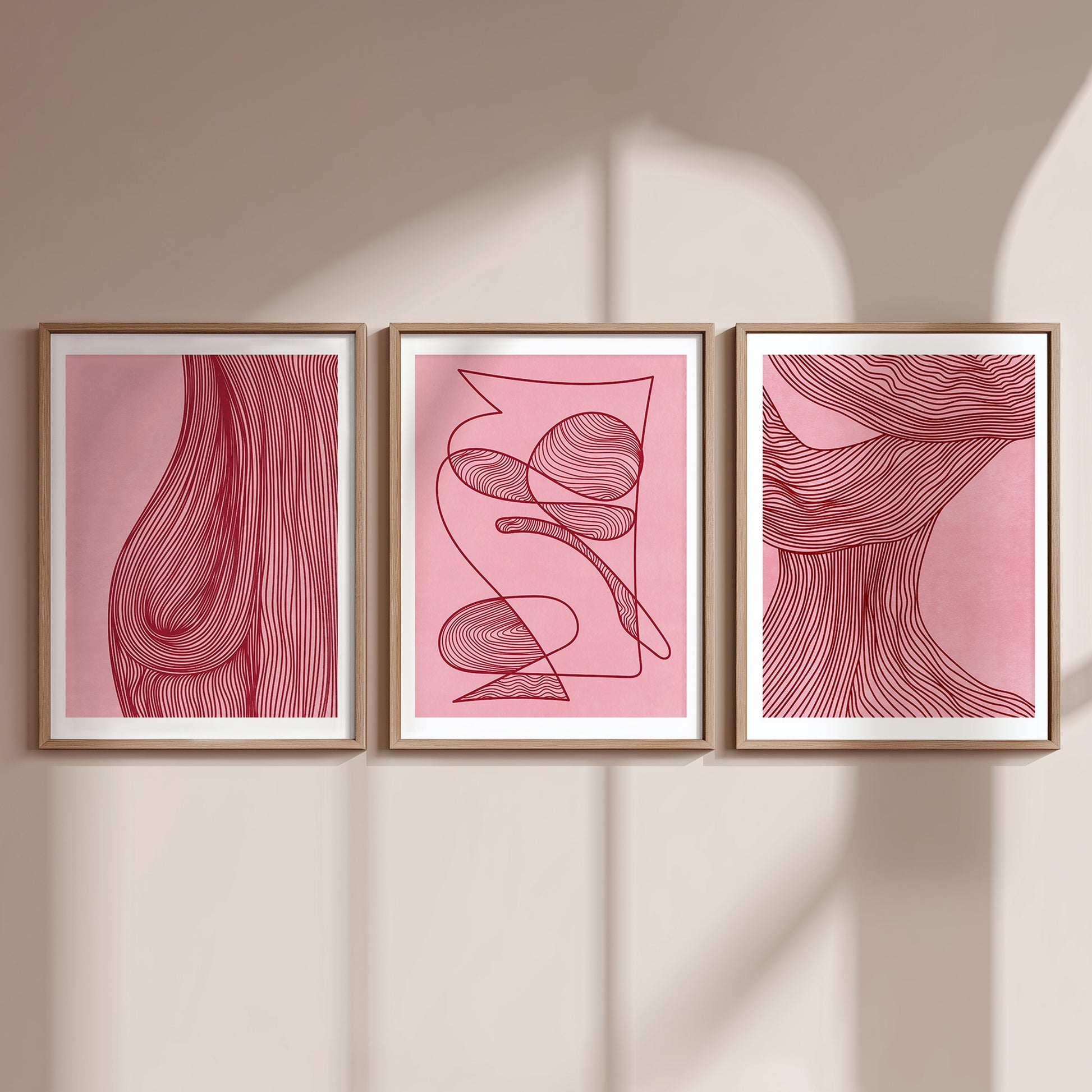 trendy 2026 palette blush pink color gallery wall set of 3 peice burgundy red cherry relaxing abstract sensual body contemporary lines printable wall art primary bedroom home office decor aesthetic prints digital poster 
trendy neutral color year 2026 minimalist large monochrome aesthetic nordic scandinavian long distance gift for husband back to school gift thinking of you gift new job organic textured soft neutral contemporary art boho wall decor earth tone calm aesthetic creative workspace bedroom modern