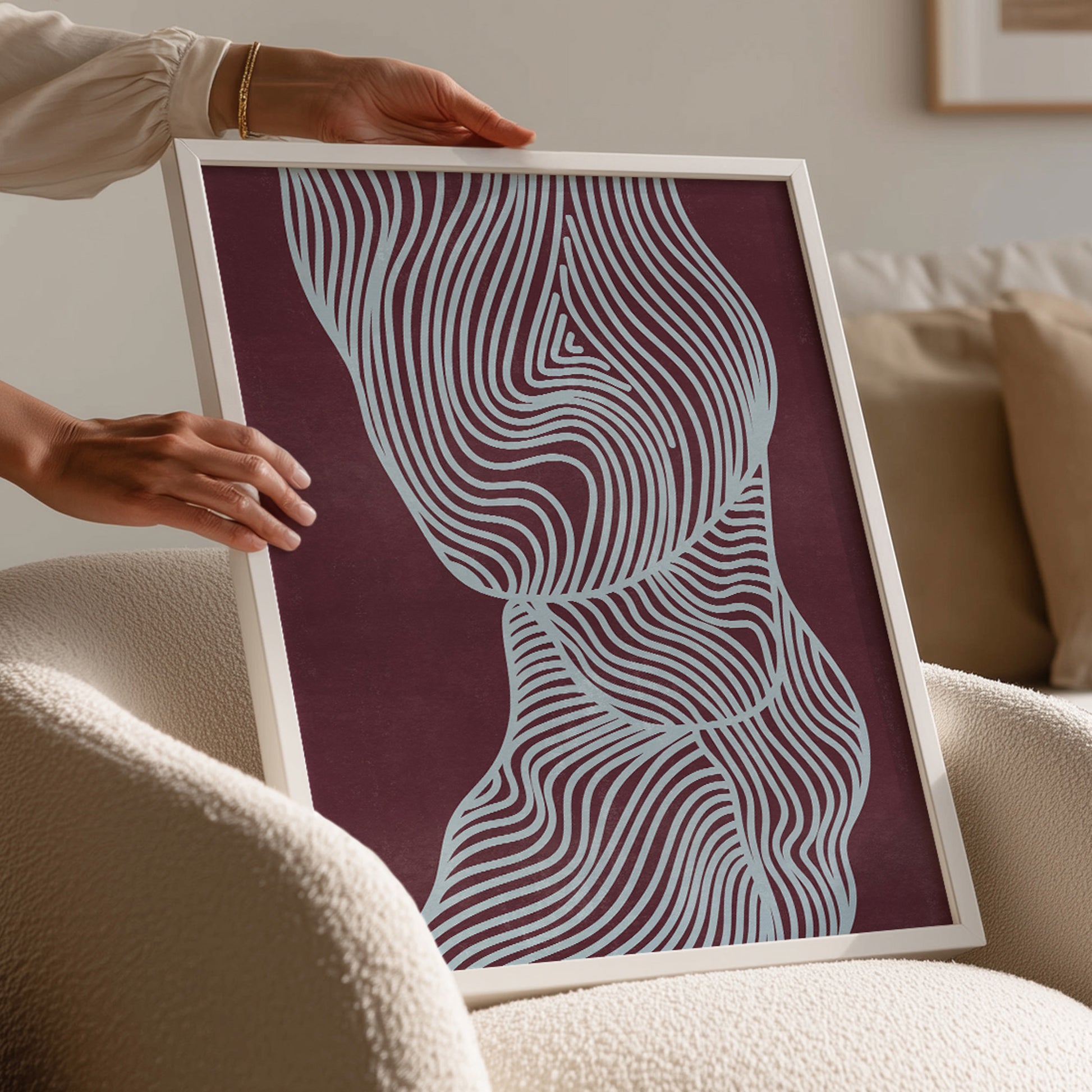 trendy 2026 palette burgundy cool blue relaxing abstract contemporary lines printable wall art home office decor mid century modern treat yourself digital poster aesthetic prints nordic scandinavian new beginnings gift hallway primary bedroom instant download meditation soft minimalist scandi therapist office kitchen self gift living room geometric shabby chic bathroom dorm laundry man cave abstraction hostess mom mother female grandmother above bed new home housewarming shelf heirloom sister