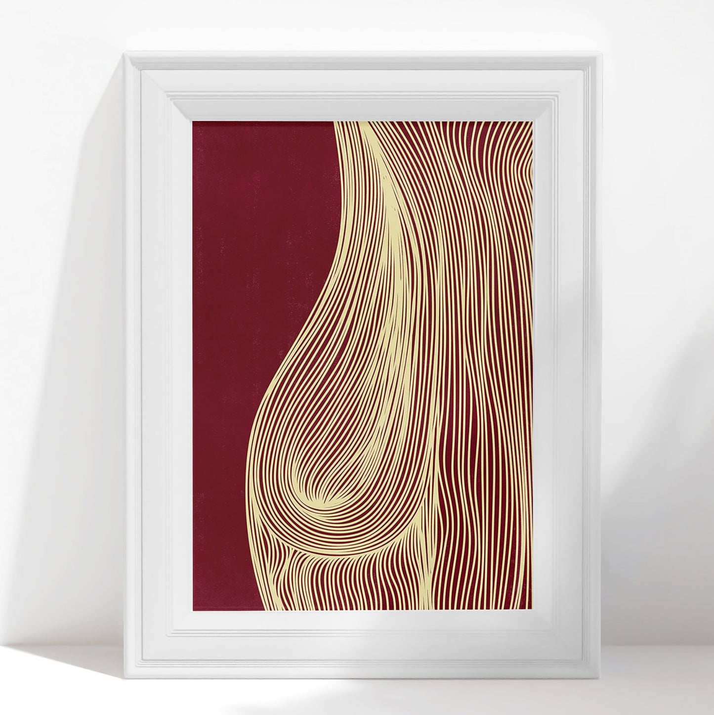 trendy 2026 palette burgundy red cherry butter yellow color relaxing abstract contemporary lines printable wall art mid century modern powder room decor above bed aesthetic prints digital poster she shed gifts meditation decor texture minimalist reading nook gift apartment downloadable yoga studio instant download laundry wellness home therapist office man cave geometric organic earth tone calm zen living master bedroom entryway spa hallway staircase her sister mom mother him man mindfulness