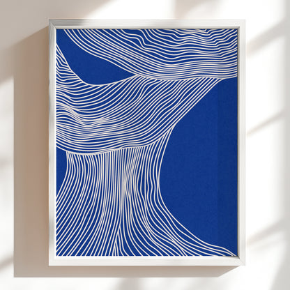trendy 2027 color luminous blue color relaxing abstract contemporary lines printable wall art primary bedroom home office mid century modern self gift digital poster aesthetic prints cobalt blue color 
wall hanging, unique trendy, thank you gift, boss, teacher appreciation gift, european vintage, french countryside, Autumn wall art, sister in law gift, self gift, rustic wall art, eastern european, Antique, natural history wall art, retirement, Thankful Decor, Seasonal Decor, realtor