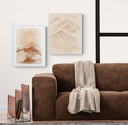 Neutral Terracotta
Abstract Boho
Mountains Line
Printable Wall Art
Poster Large Modern
Minimalist Bedroom
Living Room Decor
INSTANT DOWNLOAD
Digital prints
Mid century modern
New home gift
vintage retro simple
fall home decor