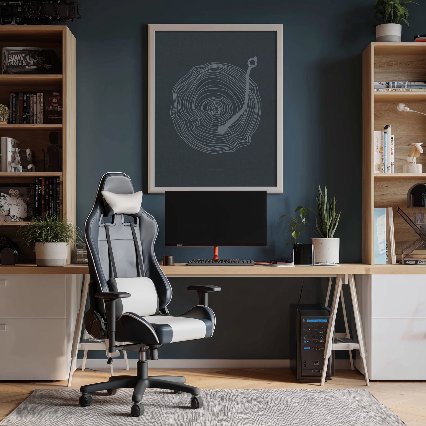 dark metalic blue mid century modern contemporary lines vinyl record prints printable wall art music room decor man cave digital poster gift for him masculine decor teen boy room gift for audiophile monochrome abstract
employee appreciation gift, thoughtful teacher gift, pass the gift game, realtor closing gift, fathers day gift, grandpa gift, new dad gift, Say Thanks, sister birthday gift, boyfriend gift, couple gift, Thankful Wall Decor, best friend gift, girlfriend gift, sister gift, big sister gift