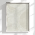 Woman trendy abstract dancer lines Printable poster N2