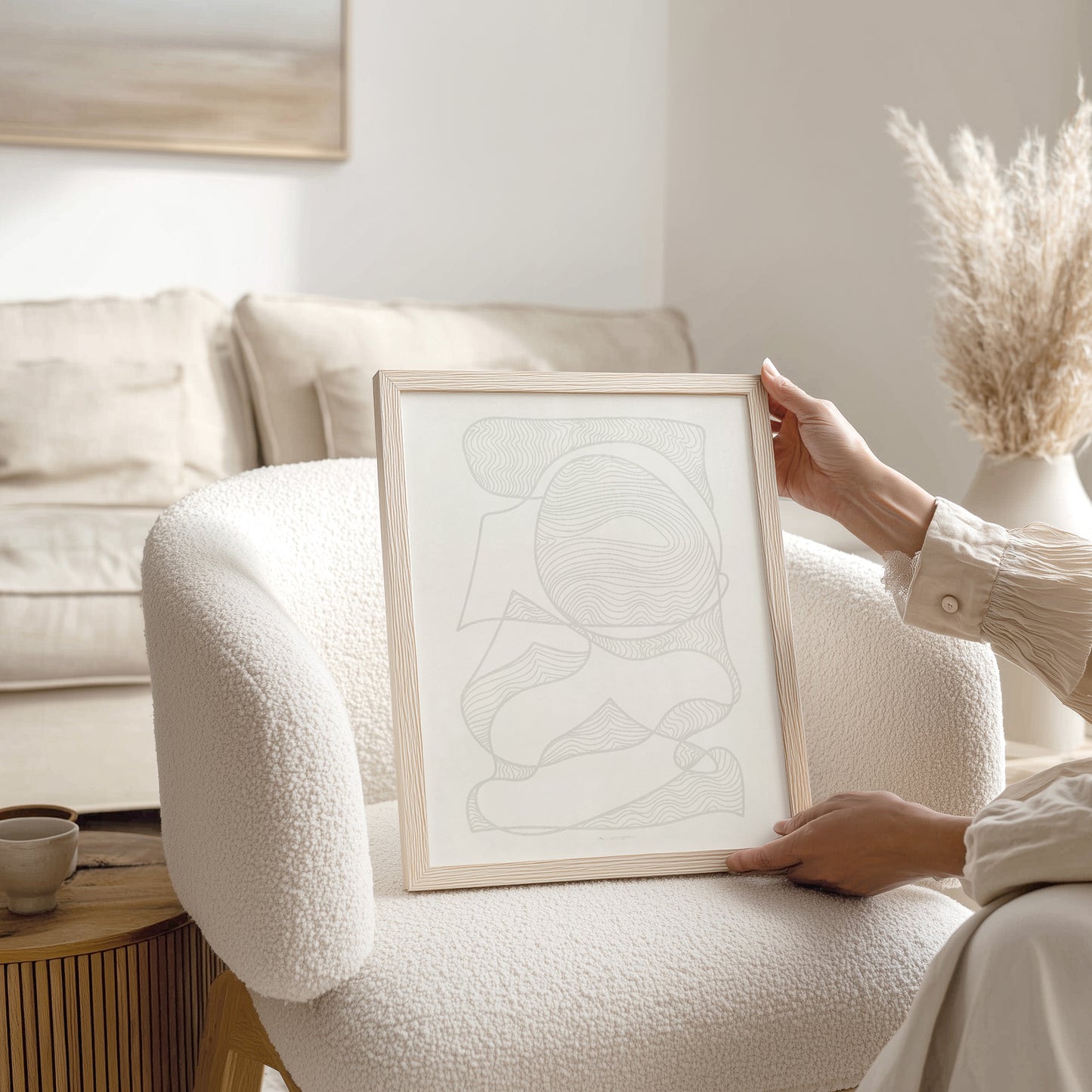 Trendy Neutral Color Year 2026 Abstract Dancer Lines Contemporary Nature Printable Wall Art Meditation kids Gaming Room Decor Digital Poster
 interior designer, scandi lovers&nbsp;Mid century modern home,&nbsp;gift for japandi, meditation room, yoga studio, wellness spa, employee appreciation gift, realtor closing gift, employee appreciation gift, nordic, garage art, slow life, going away gift for coworker, cloud dancer, wall hanging, trendy wall art, downloadable art, self gift, creative workspace, rustic