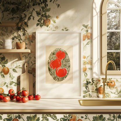 Red sage green beige vintage cottagecore tomato vegetable rustic linocut print retro kitchen dning room decor botanical lino garden harvest pantry original artwork gift for cook mom present nature linogravure farm 
Printmaking art, Plant print, plant lover gift, original illustration, hallway, original artwork, green art, one of a kind, office wall decor, nurse gift, niece gift from aunt, new mom gift, new job gift, Engraving, glamoratti wall art, New home gift, new grandma gift, new apartment, plant