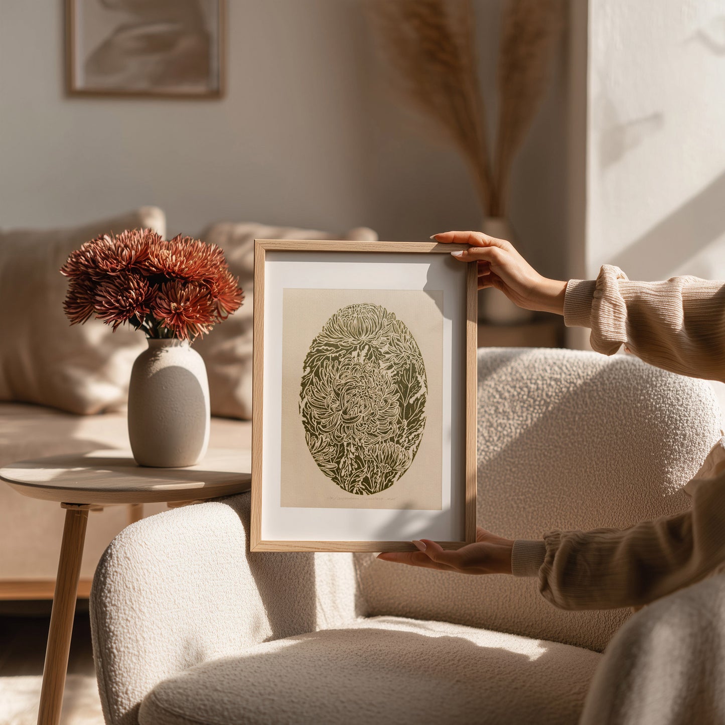 Vintage Anatomy Chrysanthemum Flowers Linocut Print Gallery Wall Set of 2 Cottagecore Floral Original Artwork Kitchen Art Decor Mother Gift
 aunt new mom gift new job gift New home gift new grandma gift new apartment housewarming gift new apartment gift nature print nature lover gift mothers day gift ideas mothers day gift from daughter mothers day gift mother in law gift mom birthday gift Modern kitchen art Mid century modern long distance gift living room wall art minimalist Living room wall art Linoleum 