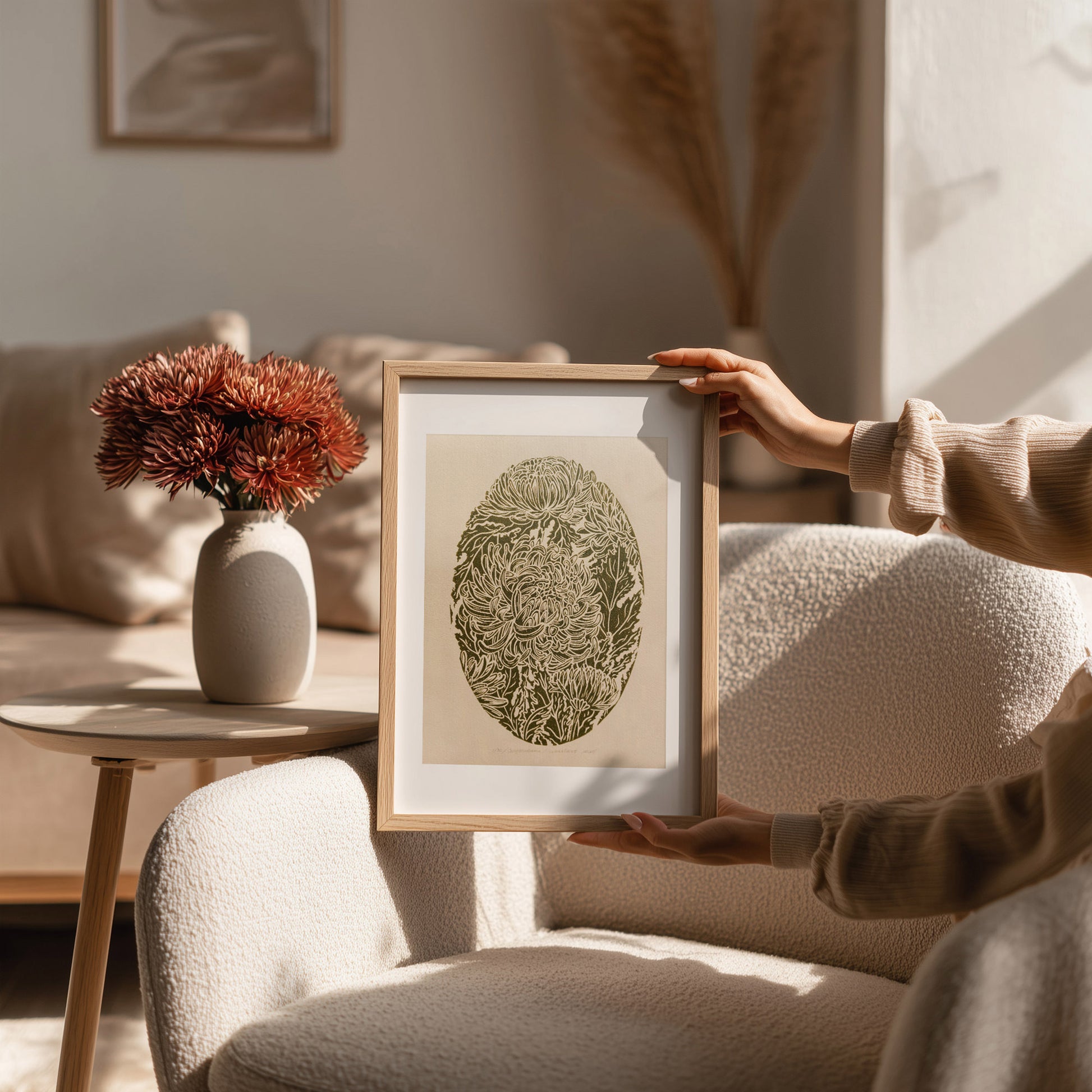 Vintage Anatomy Chrysanthemum Flowers Linocut Print Gallery Wall Set of 2 Cottagecore Floral Original Artwork Kitchen Art Decor Mother Gift
 aunt new mom gift new job gift New home gift new grandma gift new apartment housewarming gift new apartment gift nature print nature lover gift mothers day gift ideas mothers day gift from daughter mothers day gift mother in law gift mom birthday gift Modern kitchen art Mid century modern long distance gift living room wall art minimalist Living room wall art Linoleum 