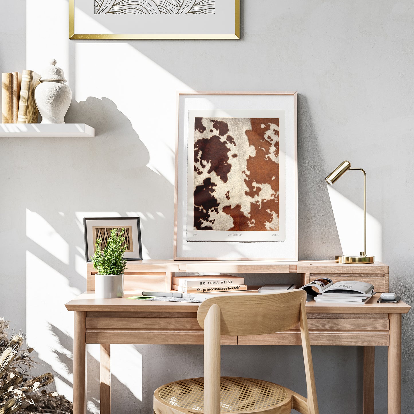 Trendy Oil Painting Cow Fur Animal Pattern Prints Recycler Paper Relief Texture Southwestern Impressionism Printable Wall Art Digital Poster Workspace home office decoration wall hanging, Vintage art, unique wall art, trendy wall art, downloadable art, self gift, creative workspace, rustic, Retro, retirement gift, contemporary, scandinavian, digital download, realtor closing gift, Entryway, foyer wall art, neutral earth tones, illustration, office wall decor, boho yoga room, 90s Aesthetic Vintage Country