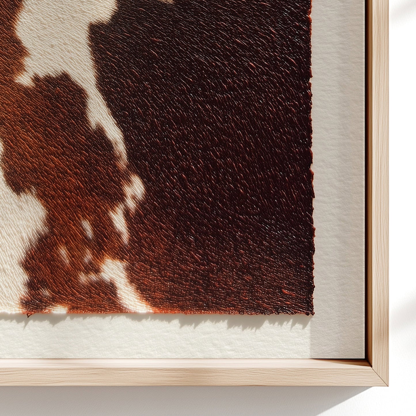 Trendy Cow Fur Animal Pattern Oil Painting Prints Cowboy Farmhouse Impressionism Printable Wall Art Western 90s Hallway Decor Digital Poster