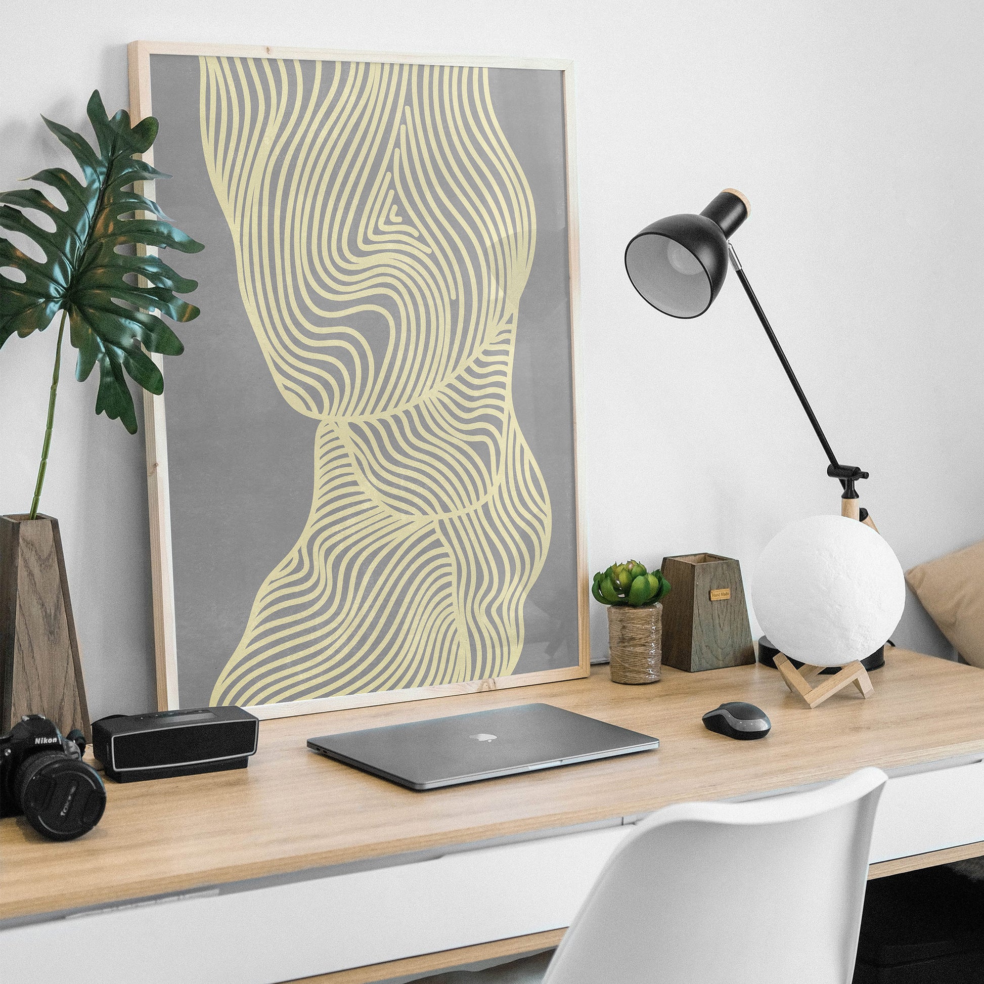 trendy 2026 palette butter yellow gray relaxing abstract contemporary lines printable wall art master bedroom mid century modern sister gift ideas digital poster aesthetic prints man cave yoga space entryway wall decor home office treat yourself nordic scandinavian new beginnings gift hallway primary bedroom instant download meditation soft minimalist scandi therapist kitchen self living room geometric bathroom dorm laundry mom mother female grandmother above bed new home housewarming shelf home office