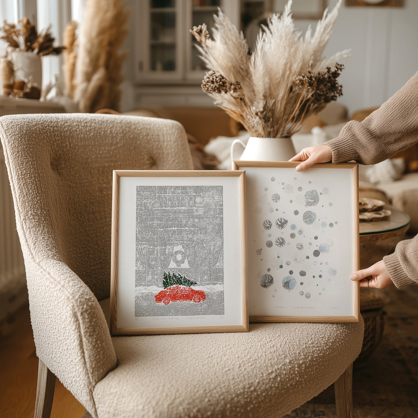 Retro Winter Gallery Wall Set 2 Christmas Tree Red Car Snowy Cityscape Printable Wall Art Snowflakes Monotype Linocut Prints Digital Poster
grandmother gift, new beginnings gift, slow life, grandma gift, going away gift for coworker, godparent gift, godmother gift, neutral art, Whimsical, printable wall art, girlfriend gift, gift for the home, gift for best friend female, foraged wall art, Farmhouse wall decor, farm kitchen wall art, farm decor, dorm room decor, Dining Room Decor, vintage, Dining room art