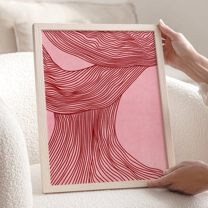 trendy 2026 palette blush pink color burgundy red cherry sensual body art relaxing abstract contemporary lines printable wall art vanity room aesthetic prints self love gift digital poster dressing room decor rose clay color mid century modern powder room 
reading nook laundry new dad sister 50th birthday gift for women study room 60th birthday gift for men best friend birthday gift graduation gift for him 50th anniversary gift for parents office meditation birthday gift for her family room Entryway 