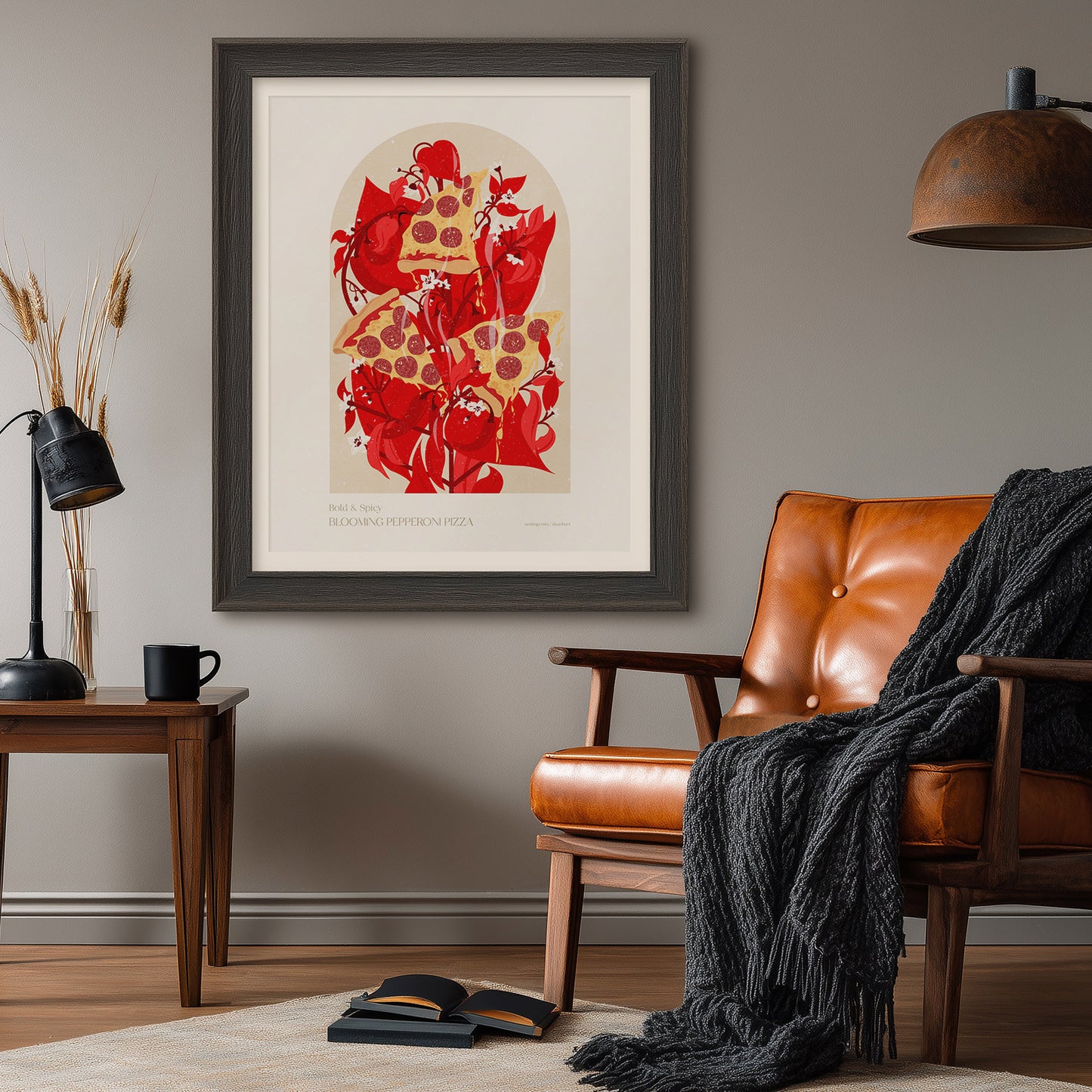 maximalist prints pepperroni pizza blooming chili pepper plant lover gift printable wall art italian cuisine modern kitchen dining room decor floral fast food funny botanical digital poster vintage retro nature bold red aesthetic beige hostess dish large illustration downloadable rustic wall hanging farmhouse moody trendy bedroom living dorm laundry home office mom mother grandmother godmother sister girlfriend boyfriend present hallway
glamoratti breakfast nook pantry man cave father day garage