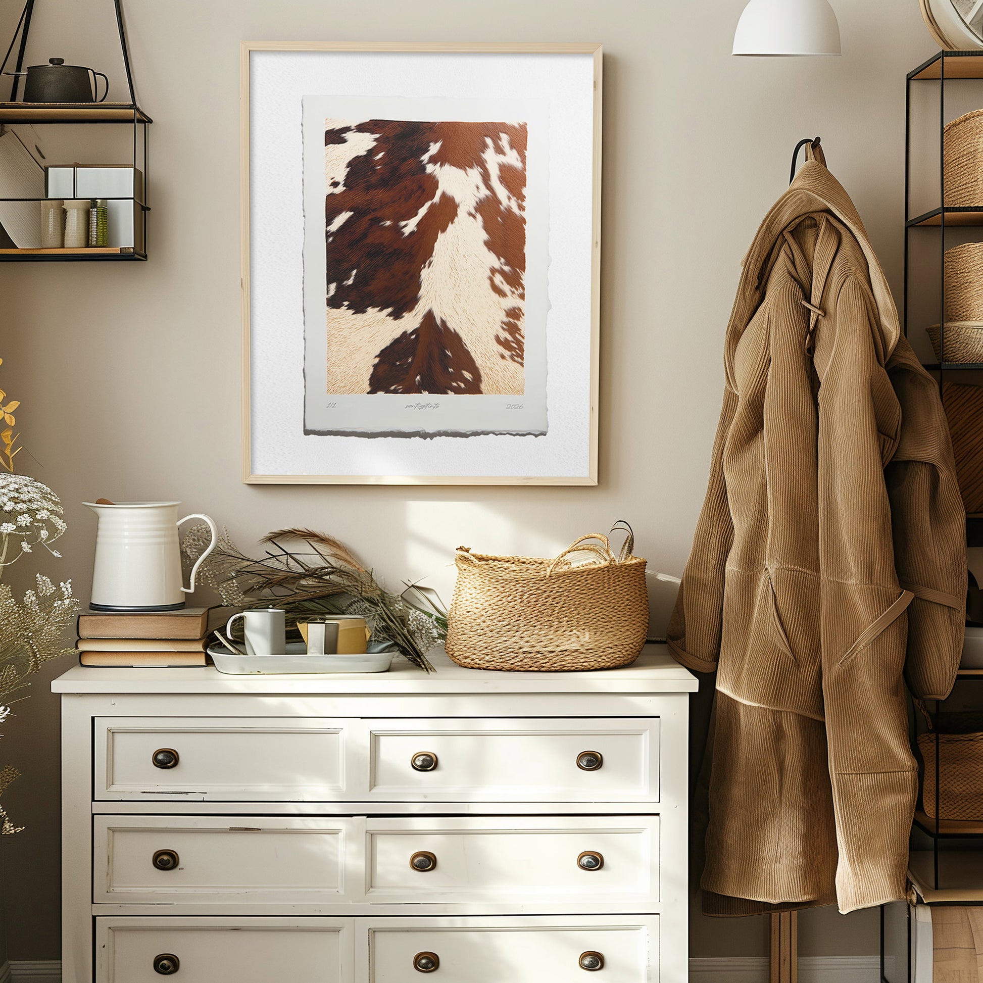 Trendy Oil Painting Cow Fur Animal Pattern Prints Recycler Paper Relief Textures Western Impressionism Printable Wall Art Digital Poster Entryway hallway
 niece gift from aunt, mudroom digital product, reading nook, eclectic, new job gift, Xmas, digital poster, guest room, New home gift, new grandpa gift, zen room, large Animal Prints, new apartment, cabin decor, master bedroom decor, study room, chic, gift for wife, home theater decor, housewarming gift, scandi, nature lover gift, family room wall art, man