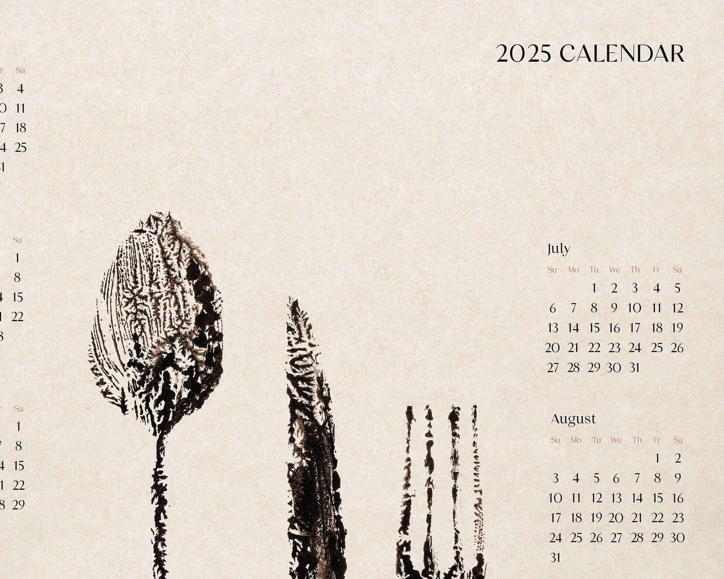 2025 Yearly Calendar
Abstract Poster
Spoon Fork Knife
Monotype Prints
Printable Wall Art
Modern Kitchen Art
Dining Room Decor
INSTANT DOWNLOAD
Digital minimalist
First home gift
New Year's Gift
northern hemisphere
christmas present
