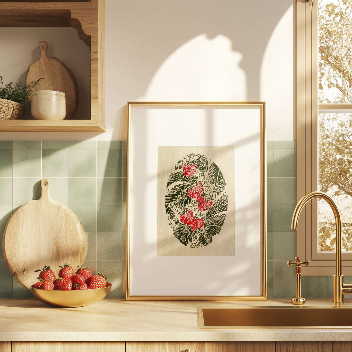 Vintage Strawberries Linocut Print Kitchen Wall Decor Botanical Original Artwork Berries Fruits Dining Room Art Farmhouse Thank You Gift
original artwork, green art, one of a kind, office wall decor, nurse gift, niece gift from aunt, new mom gift, new job gift, Engraving, glamoratti wall art, New home gift, new grandma gift, new apartment, plant anatomy, housewarming gift, new apartment gift, nature wall ar, eat in kitchen, nature print, Nature original art, literary wall art, nature lover gift, mothers day