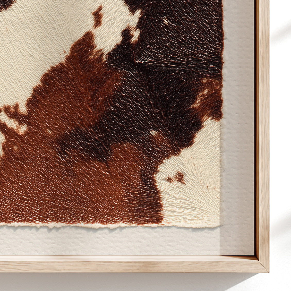 Trendy Oil Painting Cow Fur Animal Pattern Prints Ranch Impressionism Printable Wall Art Boho Western Reading Nook Decor Digital Poster 