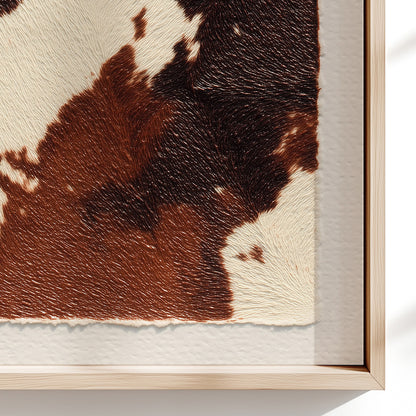 Trendy Oil Painting Cow Fur Animal Pattern Prints Ranch Impressionism Printable Wall Art Boho Western Reading Nook Decor Digital Poster 