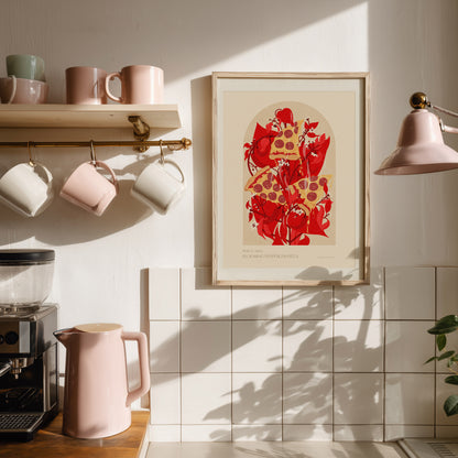 maximalist prints pepperroni pizza blooming chili pepper plant lover gift printable wall art italian cuisine modern kitchen dining room decor floral fast food funny botanical digital poster vintage retro nature bold red aesthetic beige hostess dish large illustration downloadable rustic wall hanging farmhouse moody trendy bedroom living dorm laundry home office mom mother grandmother godmother sister girlfriend boyfriend present hallway
glamoratti breakfast nook pantry man cave father day garage