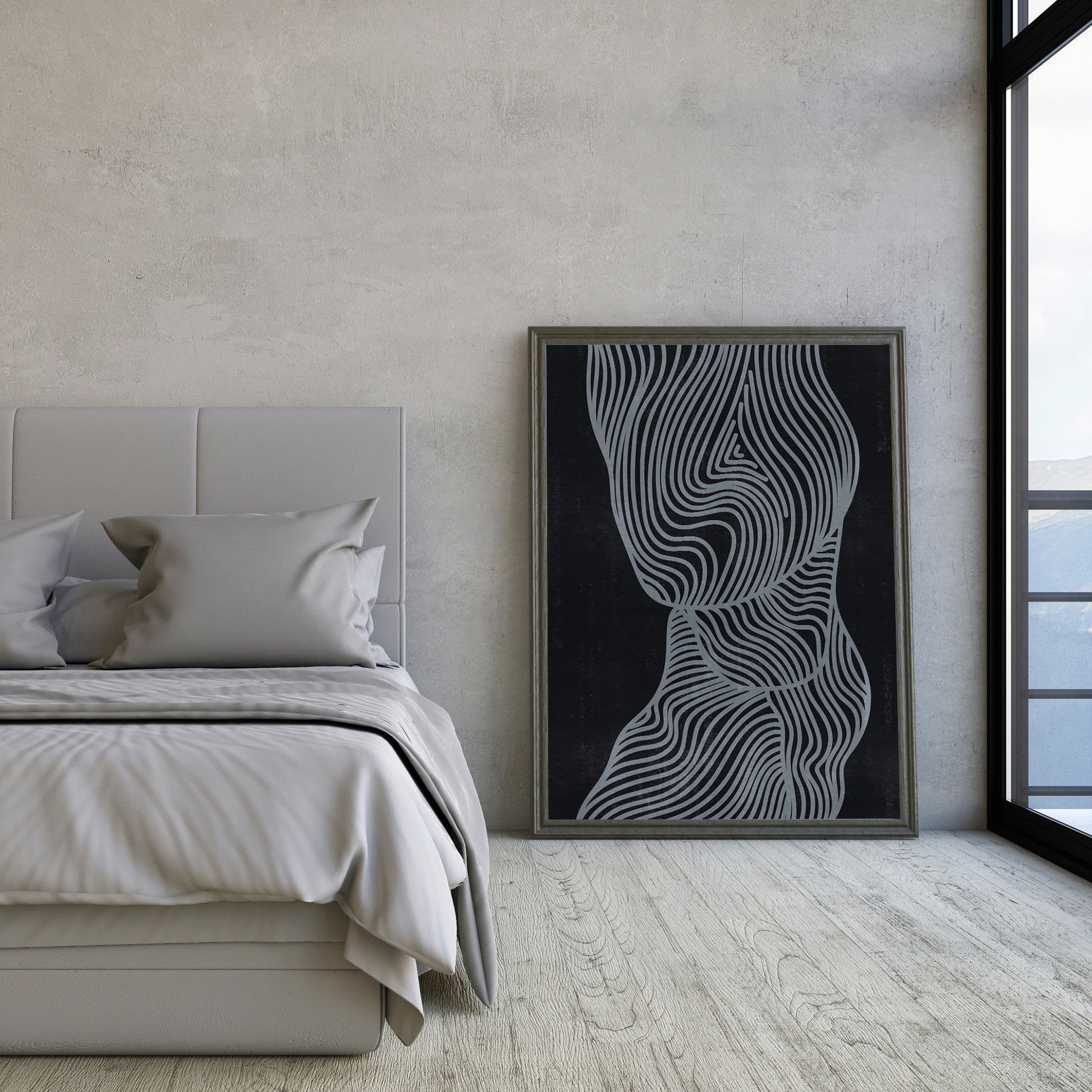trendy 2026 palette relaxing abstract graphite black contemporary lines printable wall art living room Staircase Wall mid century codern little treat gift digital poster instant download master bedroom decor scandinavian vintage home office treat yourself aesthetic prints nordic meditation soft minimalist scandi therapist kitchen self gift living room geometric bathroom dorm laundry man cave abstraction hostess mom mother female grandmother above bed new home housewarming shelf sister man cave
